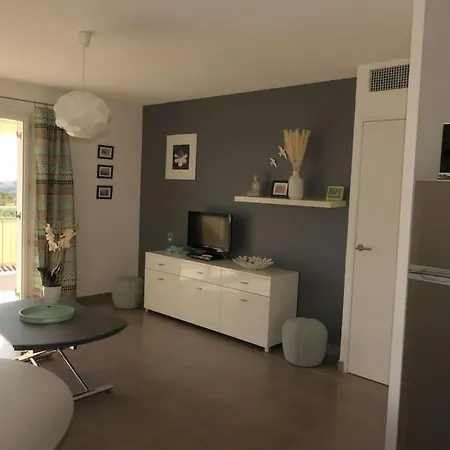 2 Pieces Meublees Avec Piscine, Proche De Mandelieu *